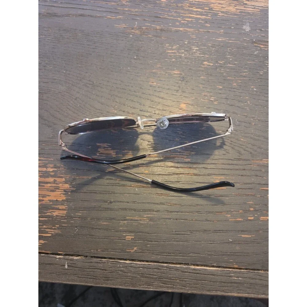 QUAY High Key Mini 126 Aviator Sunglasses Rose Gold Frame Gold Lens Oversized